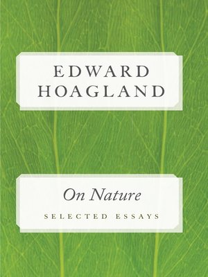 cover image of On Nature